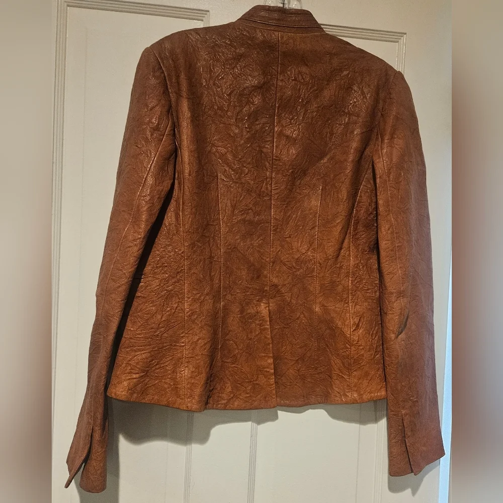 Gryphon Tan Women's Blazer - Picture 6 of 7